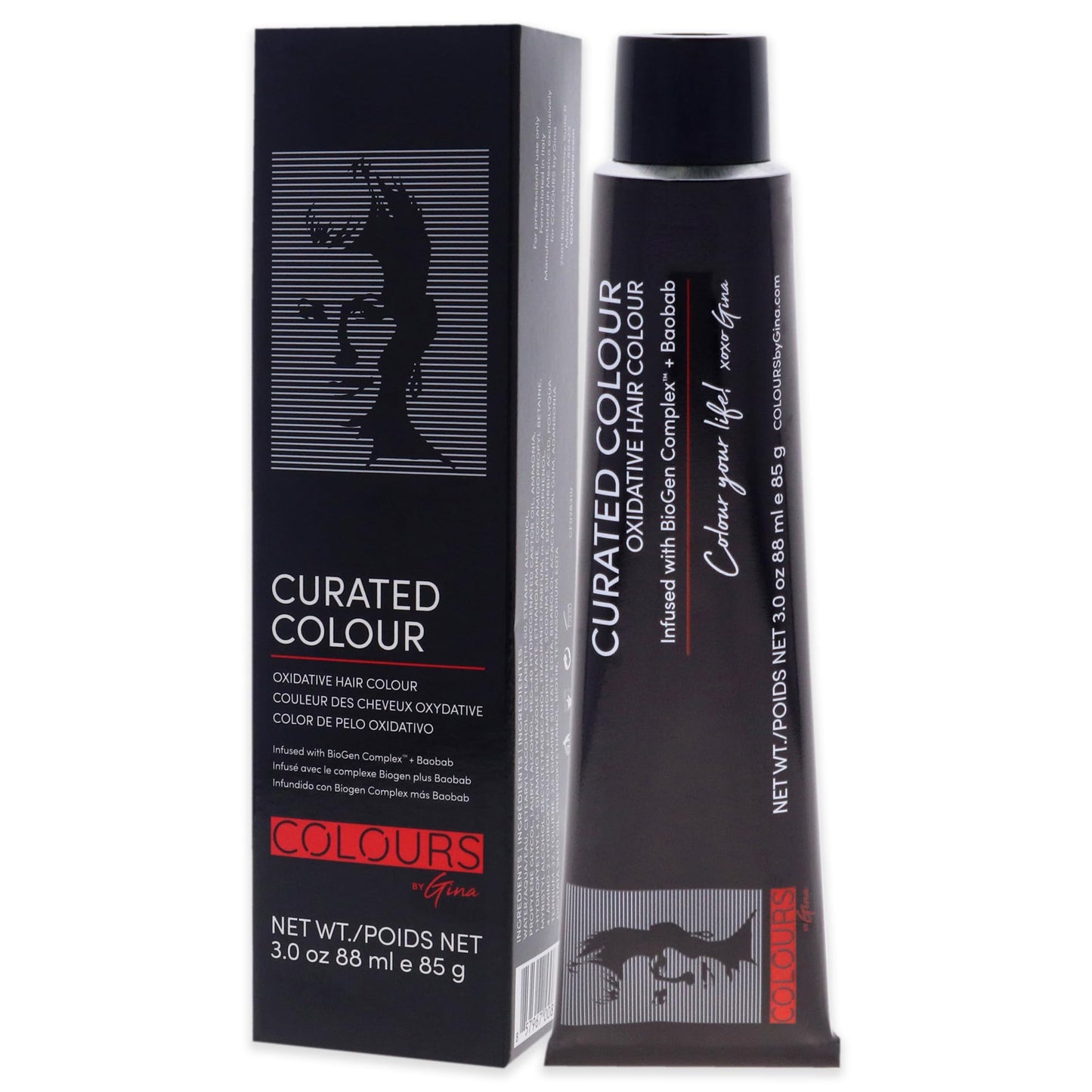 Colours By Gina Curated Colour - 6.6-6R Dark Reddish Blonde by Colours By Gina for Unisex - 3 oz Hair Color