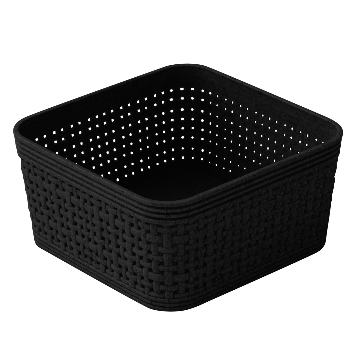 Simplify For Green Living Square Basket Organizing Set | Dimensions: 4.8"x 4.8"s 2.36" | Set Includes 6 Square Baskets | Great for Organizing Draws…
