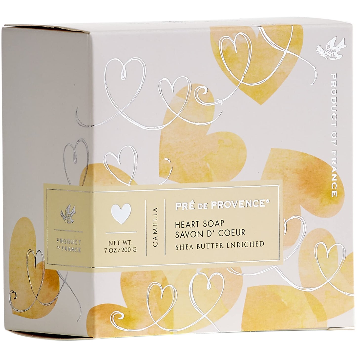 Pre de Provence Heart Shaped Gift Soap, 200 Gram, Camelia (6282) Beauty & Personal Care Pre de Provence
