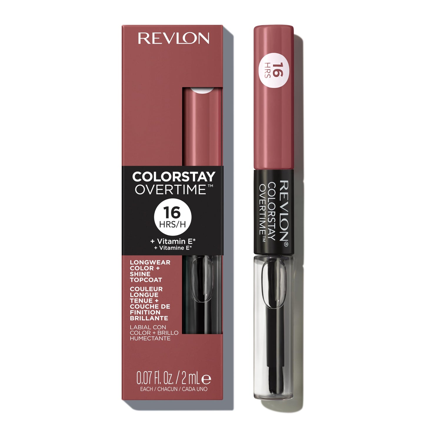 Revlon ColorStay Overtime Lipcolor, Endless Spice 360, 0.07 fl oz (One Pack)
