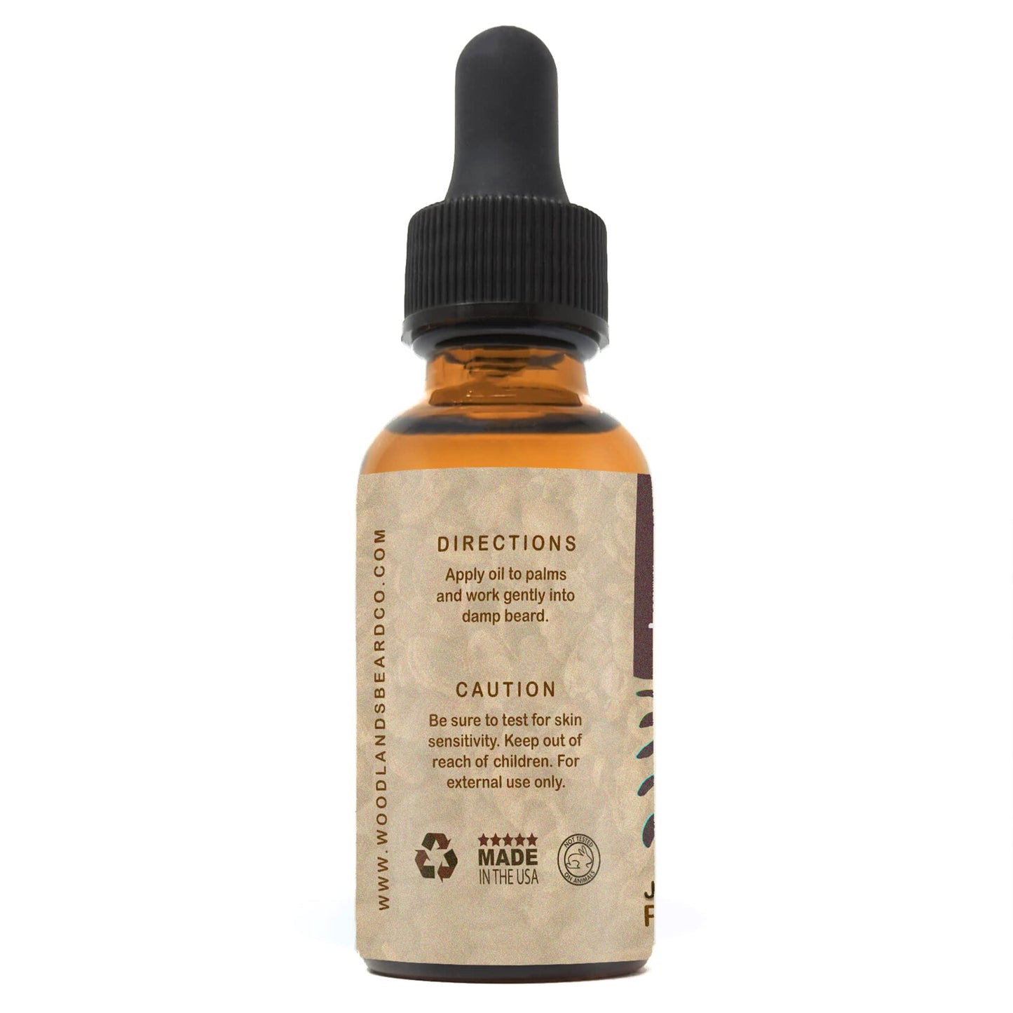 Jojoba & Argan Pure Beard Oil Conditioner (1oz) Beauty and Personal Care Woodlands Beard Co.