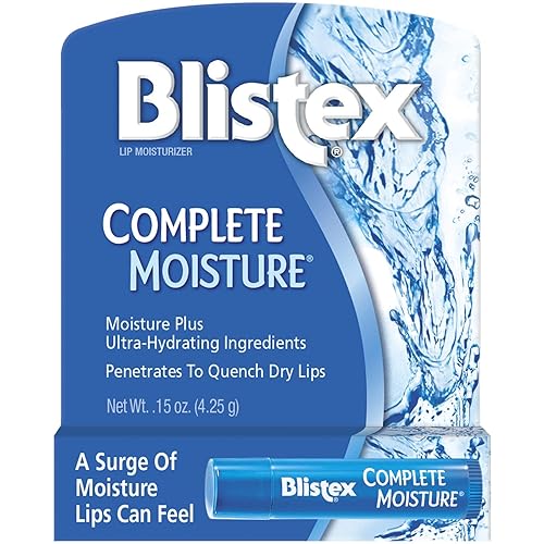 Blistex Complete Moisture Lip Balm, 0.15 oz. stick, Pack of 12