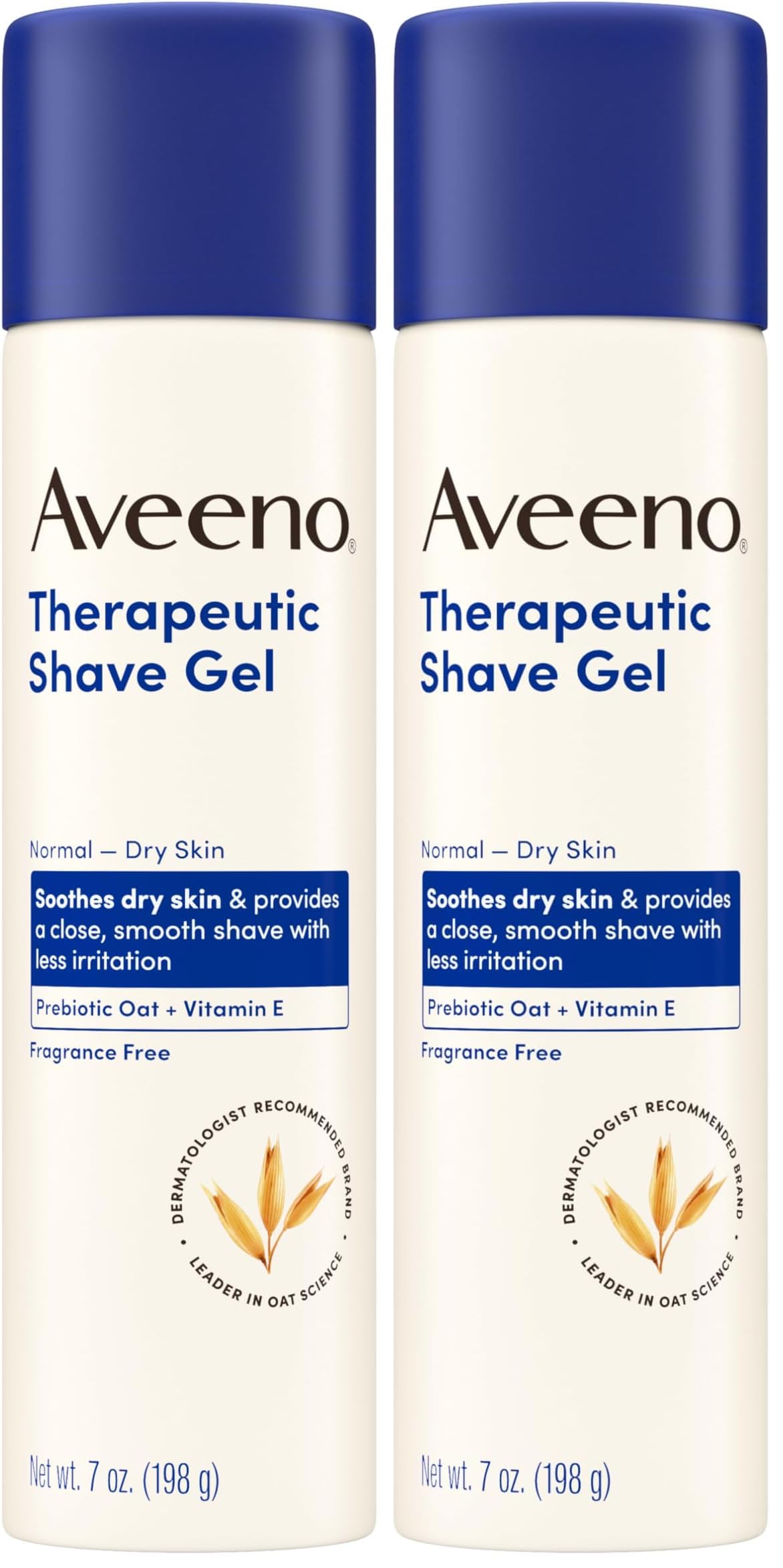 Aveeno Therapeutic Shave Gel with Oat and Vitamin E to Help Prevent Razor Bumps, Soothes Dry Skin and Provides a Close, Smooth Shave with Less Beauty and Personal Care Aveeno Default Title