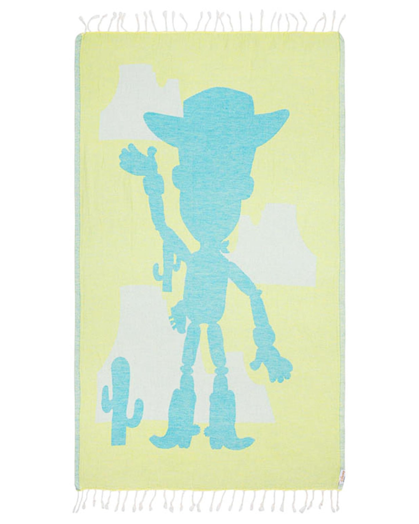 Sand Cloud Turkish Beach Towel - Disney Pixar Woody Kids - Sand Free - 100% Certified Organic Turkish Cotton Yarn - Quick Dry Towel for Beach…