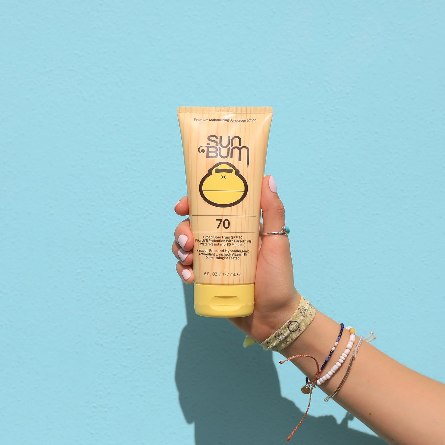 Sun Bum Original Moisturizing Sunscreen SPF 70 Lotion - Broad Spectrum UVA/UVB - Water Resistant & Non-Greasy Protection, Paraben Free, Gluten Free