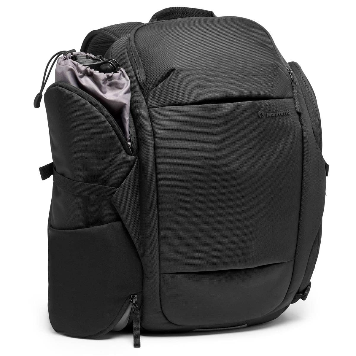 Manfrotto Advanced Travel III Photography Backpack for Camera and Laptop, Bag for Reflex/Mirrorless Camera with Lenses, with Interchangeable Dividers, Tripod Mount, Expandable Pocket, Side Access