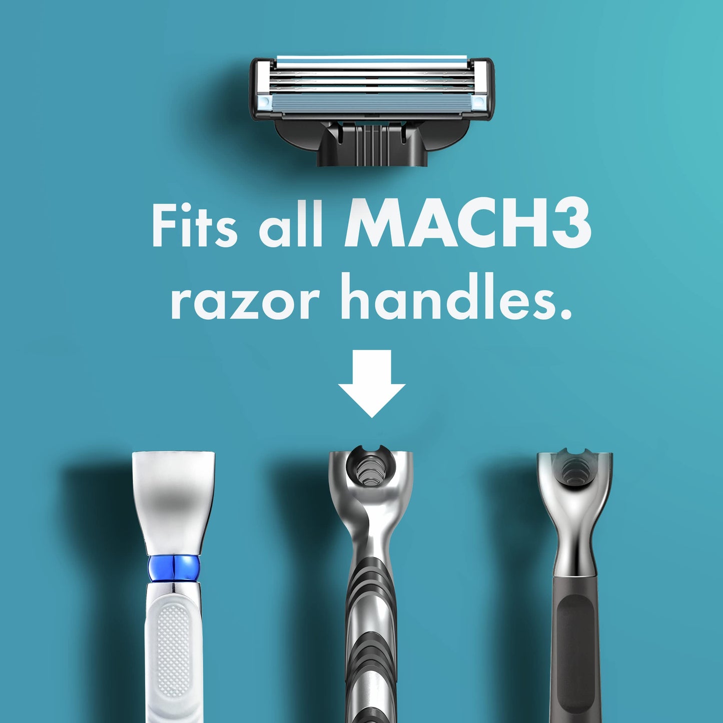 Gillette Mach3 Men's Razor Blades, 10 Blade Refills Beauty and Personal Care Procter & Gamble