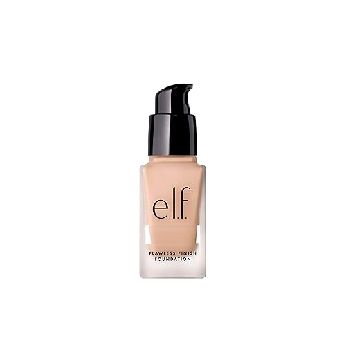 e.l.f. Flawless Finish Foundation, Lightweight Oil Free, Caramel previously Almond, 0.68 Fl Oz