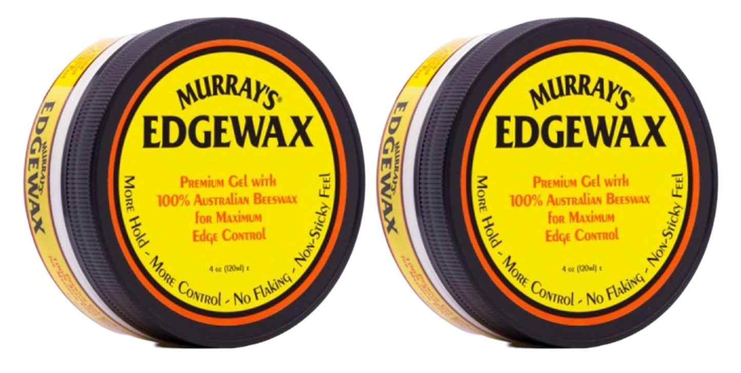 Murrays Edgewax Gel 4 Ounce Jar (120ml) (2 Pack)