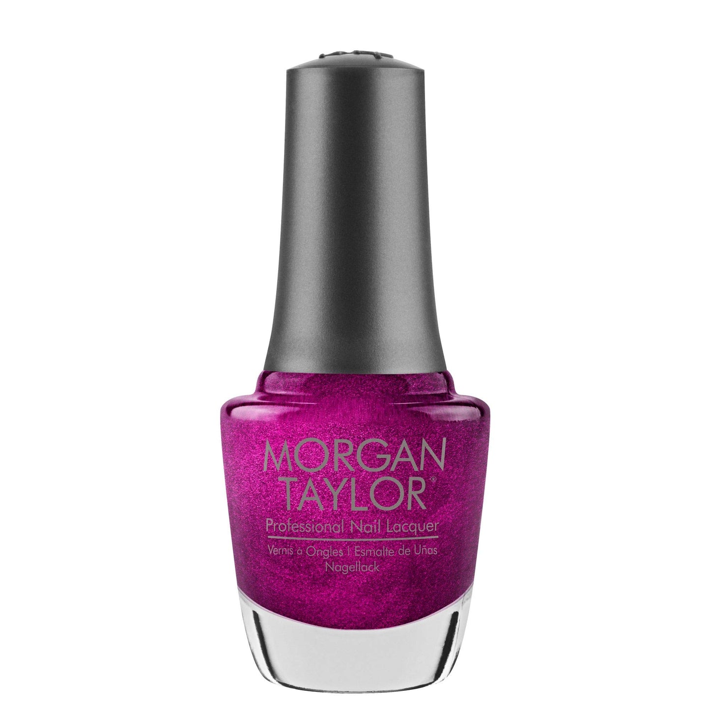 Morgan Taylor Nail Lacquer (I'm From The Fuchsia) Metallic Purple Professional Lacquer, Vibrant, Chip-Resistant, Fast-Drying, Long-Lasting Beauty & Personal Care Morgan Taylor