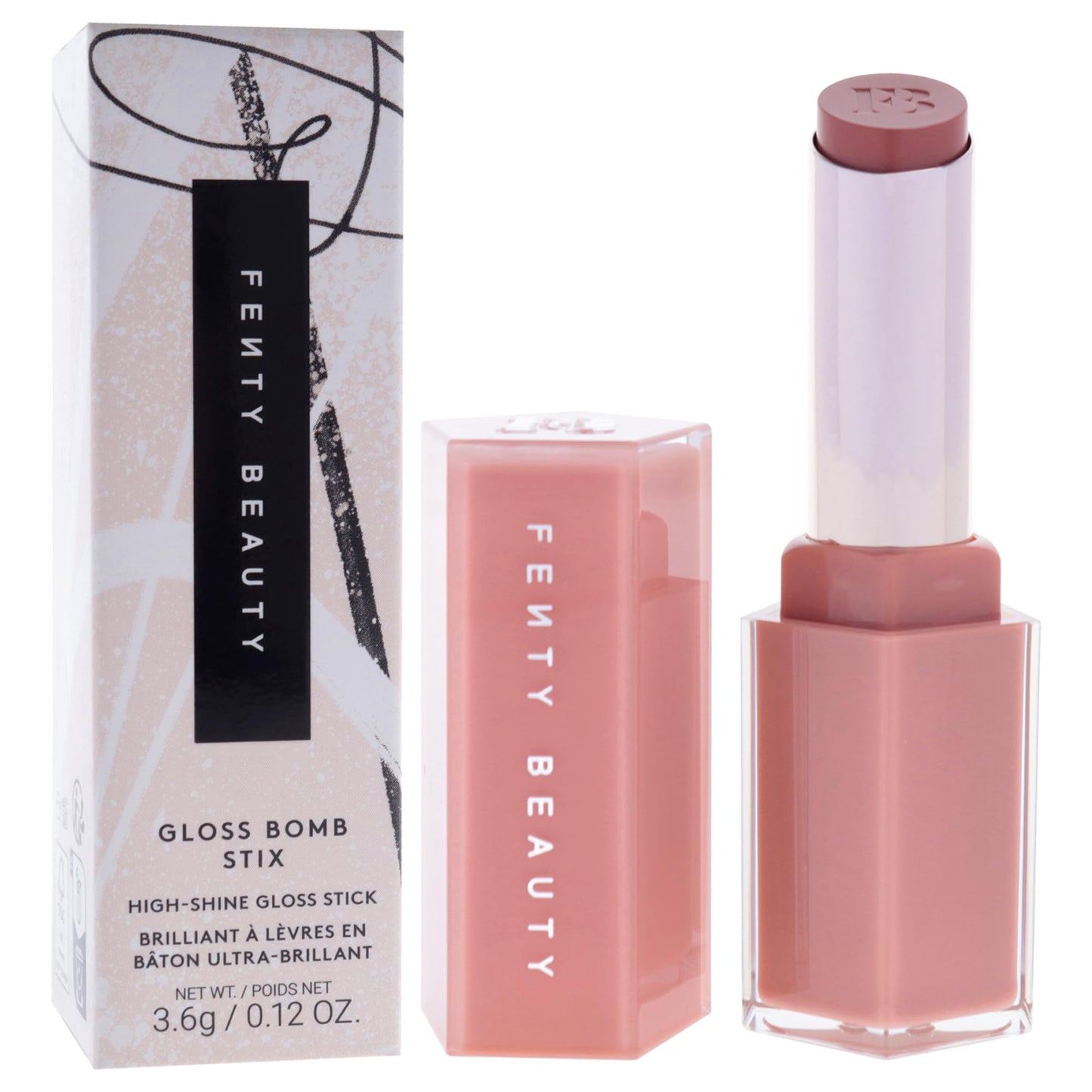 Gloss Bomb Stix High Shine Gloss Stick - 03 Fenty Glow by Fenty Beauty for Women - 0.12 oz Lipstick