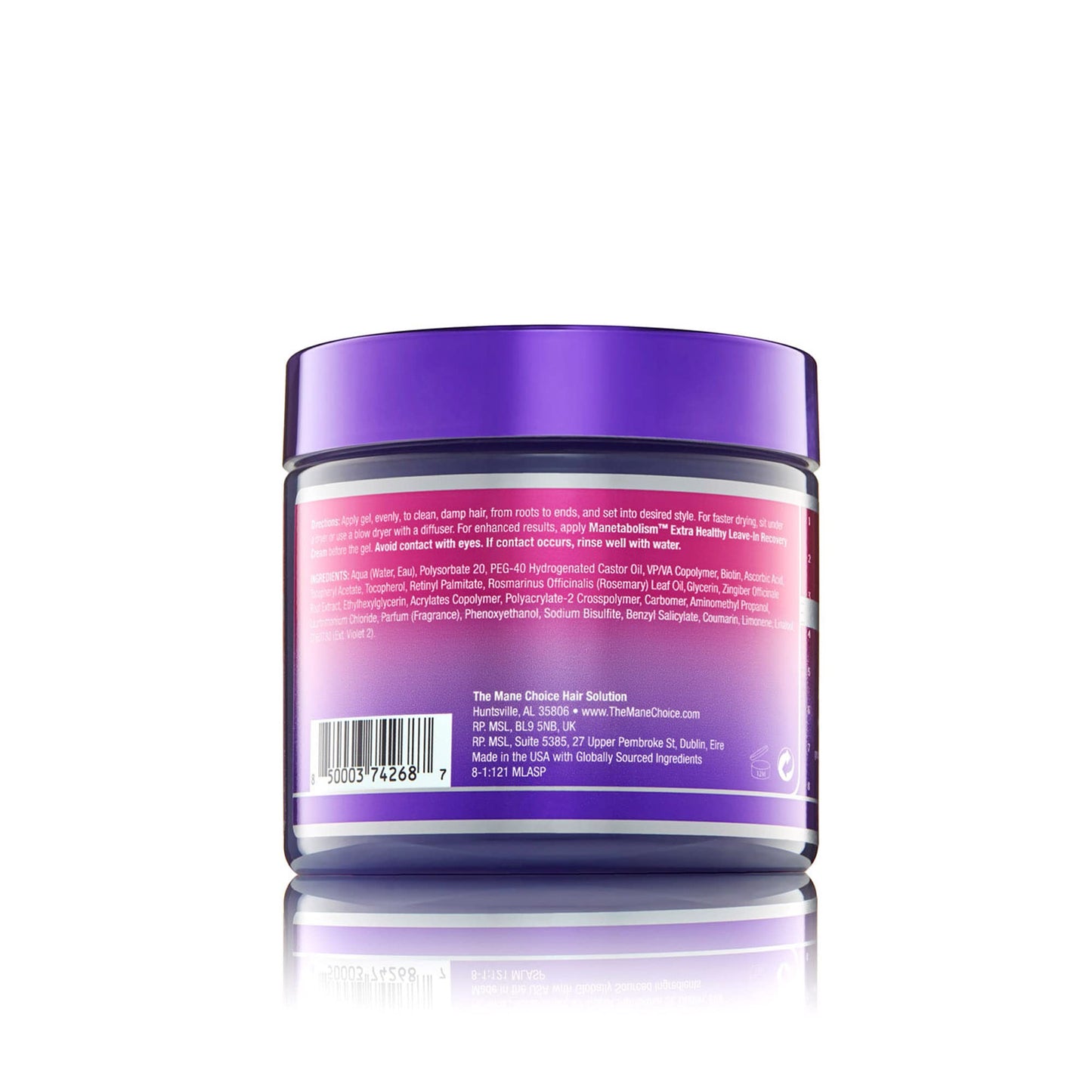 The Mane Choice Manetabolism Rejuvenation Solution Design Hair Gel, Twist & Braid Gel with Lasting Flexible Hold for Hair Shine & Strength, Helps