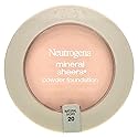 Neutrogena Mineral Sheers Powder Foundation, Natural Ivory 20, 0.34 Ounce