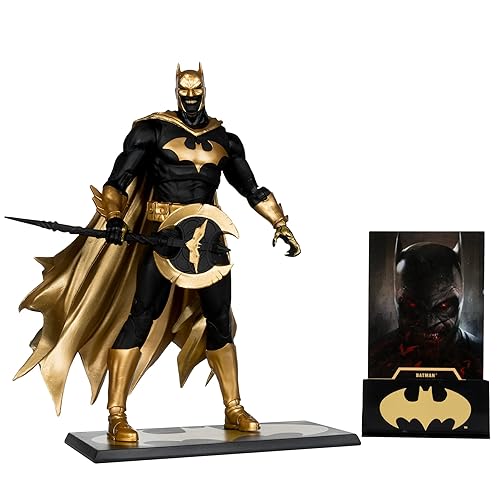 McFarlane DC Multiverse Batman DC vs Vampires Knightmare Edition Gold Label 7" Action Figure Toy