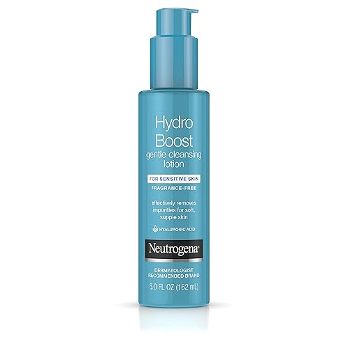 Neutrogena Hydro Boost Gentle Cleansing Lotion 5 Ounce Fragrance-Free (147ml)