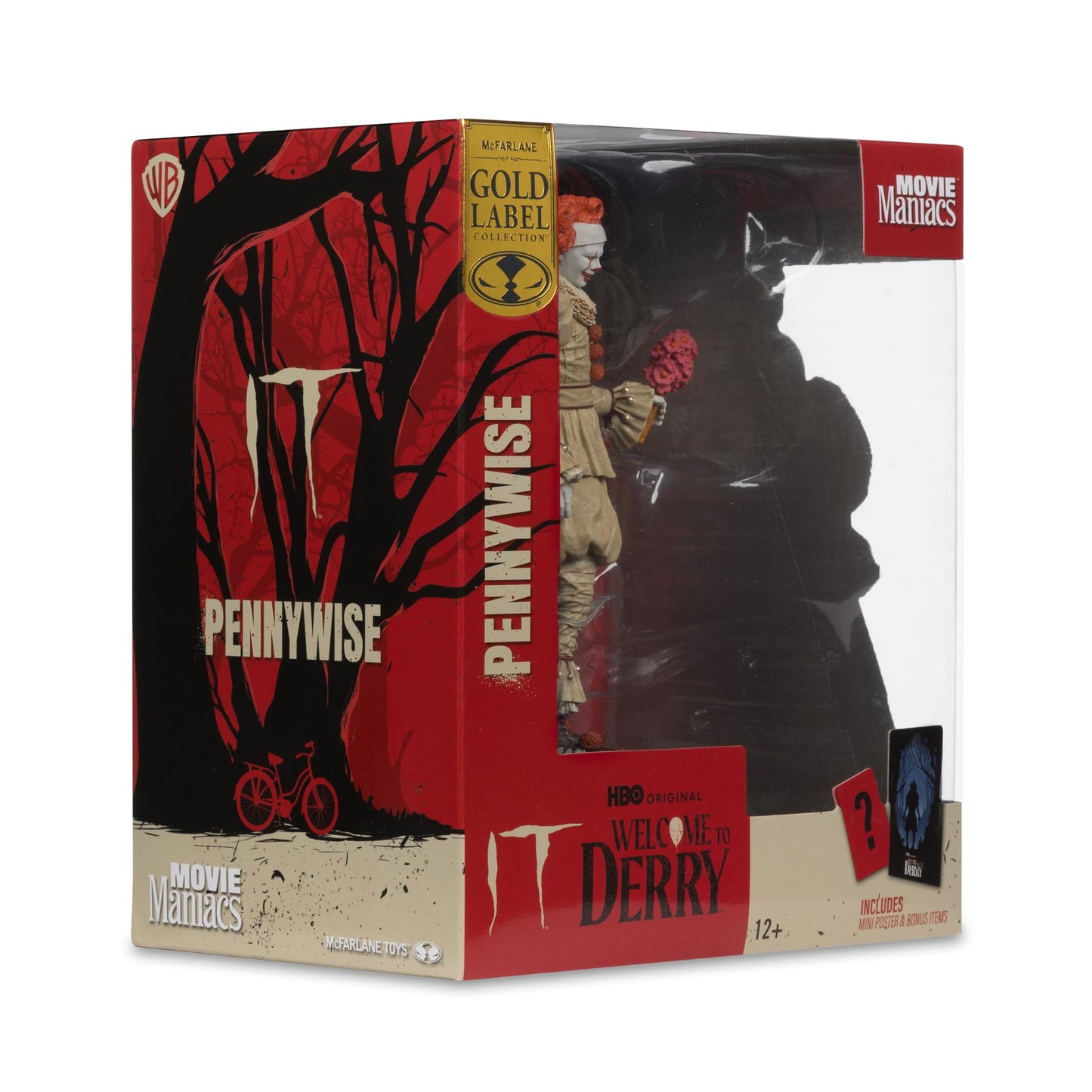 McFarlane Toys - Bob Gray as Pennywise (IT: Welcome to Derry) 6in Posed Figure Gold Label