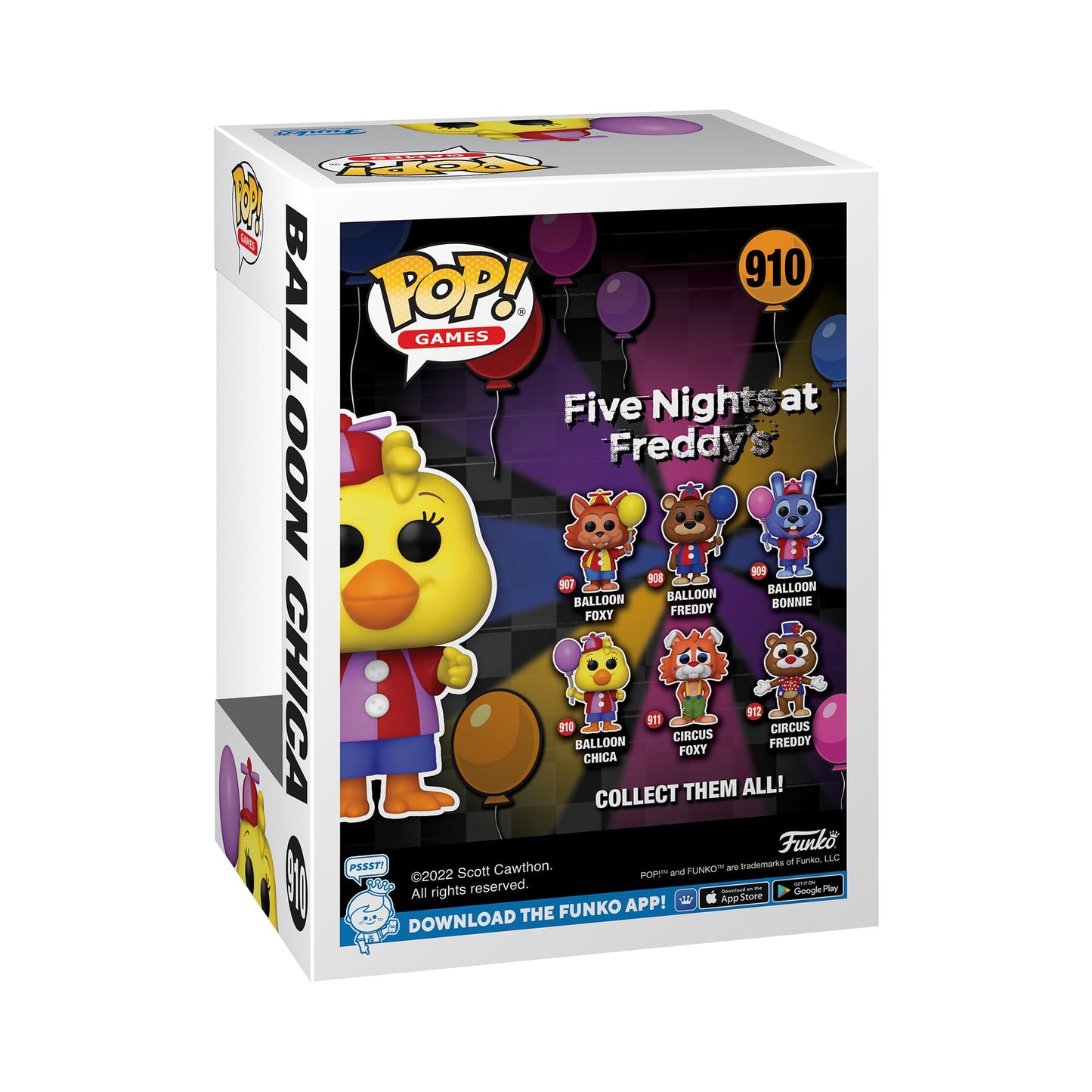 Funko POP! Games: Five Nights at Freddy's - Balloon Chica The Chicken - Collectable Vinyl Figure - Gift Idea - Official Merchandise - Video Games Fans