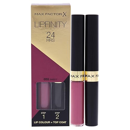 Max Factor Lipfinity, 055 Sweeten, 0.14 Ounce