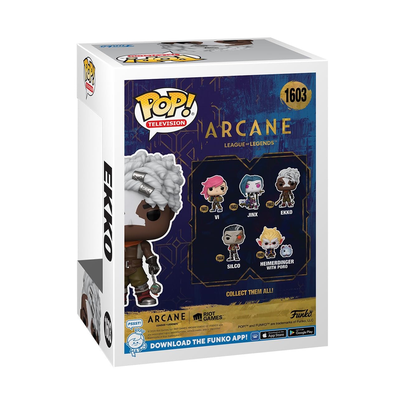 Funko POP TV: Arcane LOL - Ekko - Arcane: League of Legends - Collectable Vinyl Figure - Gift Idea - Official Merchandise - for Kids & Adults - TV…