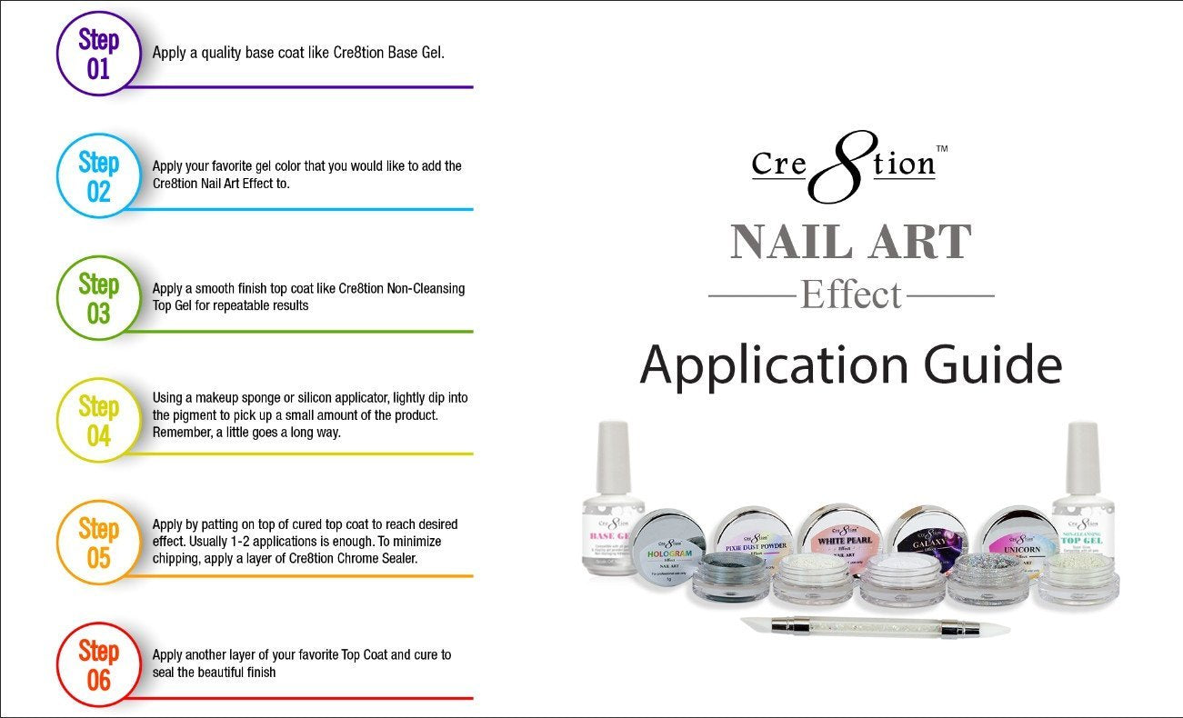 Cre8tion Nail Art Hologram Galaxy 1g Beauty & Personal Care Cre8tion