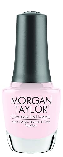 Morgan Taylor Nail Lacquer (Sheer & Silk) Pink Professional Lacquer, Vibrant, Chip-Resistant, Fast-Drying, Long-Lasting, High-Shine, Perfect Beauty & Personal Care Morgan Taylor