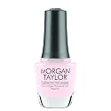 Morgan Taylor Nail Lacquer (Sheer & Silk) Pink Professional Lacquer, Vibrant, Chip-Resistant, Fast-Drying, Long-Lasting, High-Shine, Perfect Beauty & Personal Care Morgan Taylor