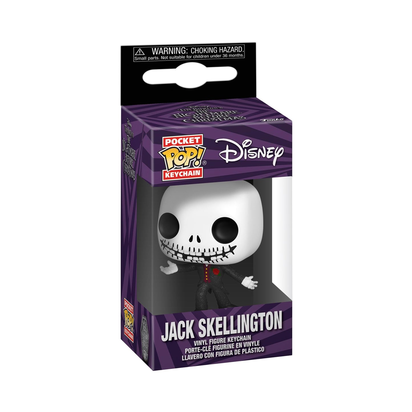 Funko POP! Keychain: Disney The Nightmare Before Christmas 30th - Formal Jack Skellington - Disney: The Nightmare Before Christmas Novelty Keyring…