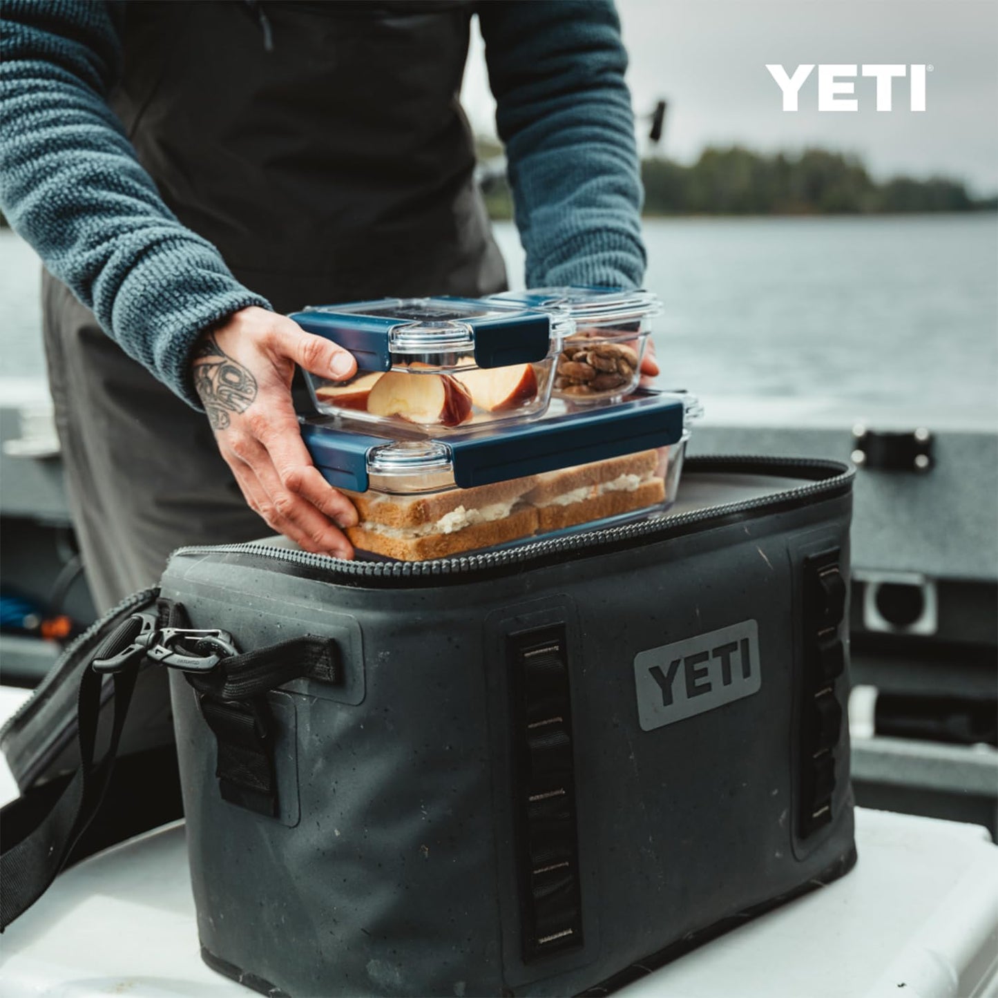 YETI Food Storage Container, BPA Free, Locking & Airtight Lid, Microwave, Freezer, and Dishwasher Safe, Leak-Proof, Cooler and Thin Ice Compatible…