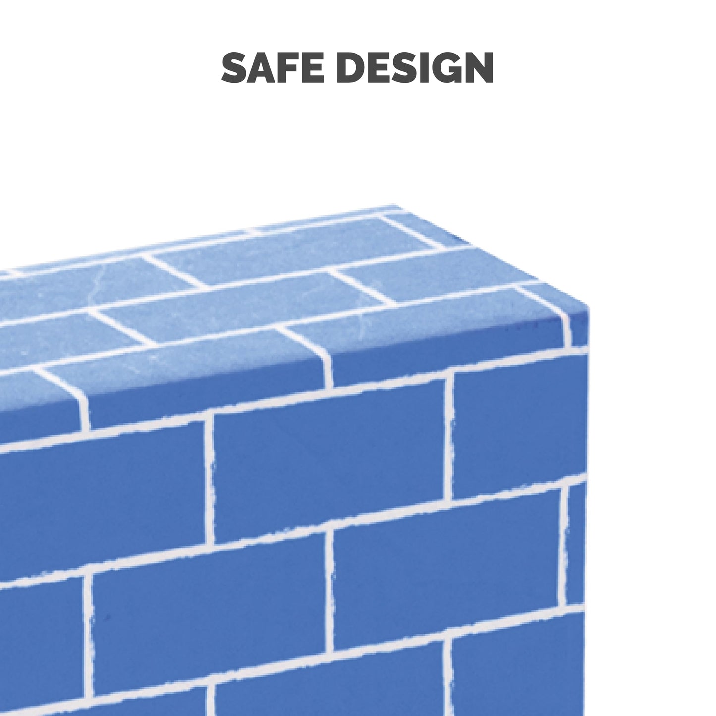 Bankers Box at Play Jumbo Cardboard Building Blocks 40-Pack – Heavy Duty Large & Medium Toy Blocks for Kids