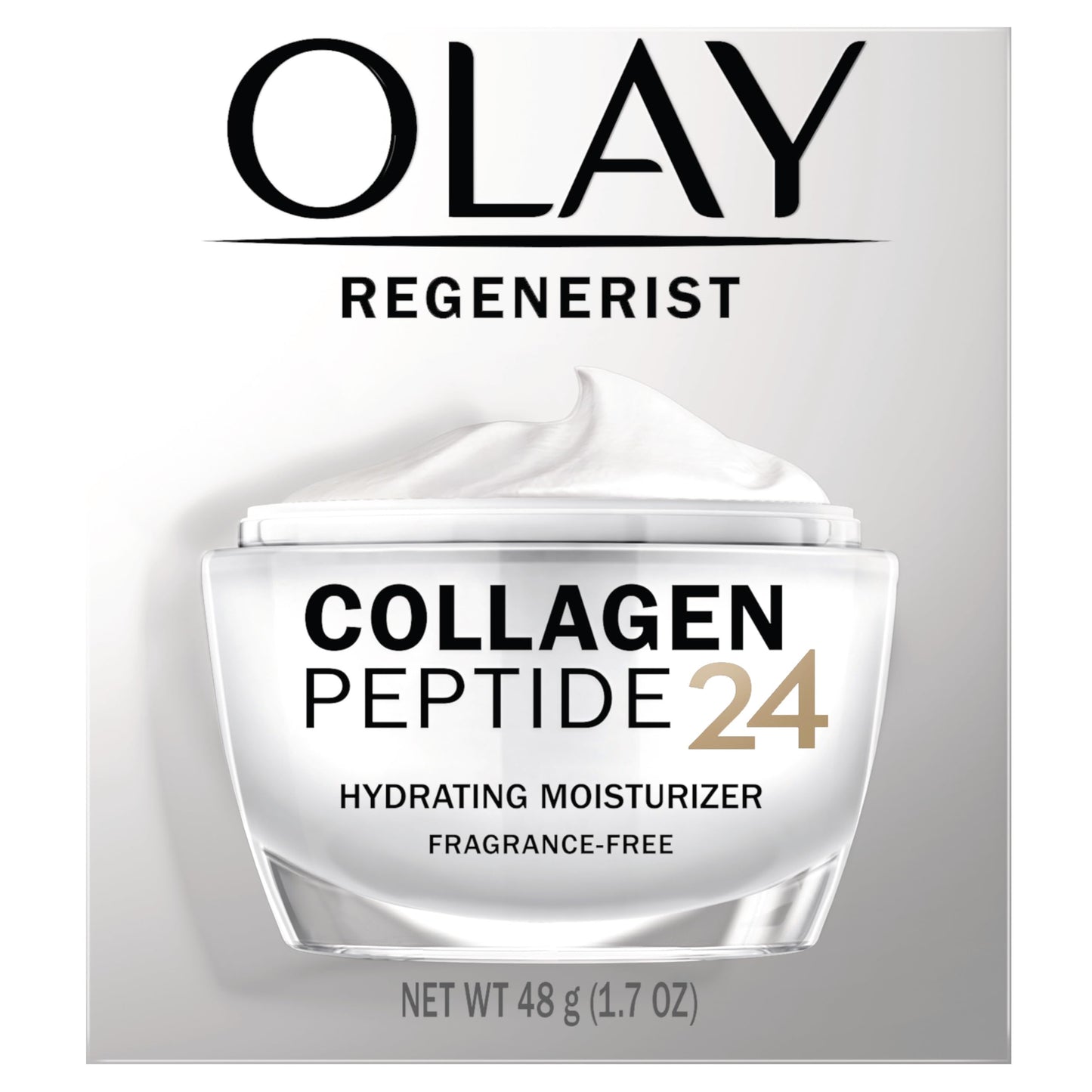 Olay Regenerist Collagen Peptide 24, Fragrance Free, 1.7 oz.