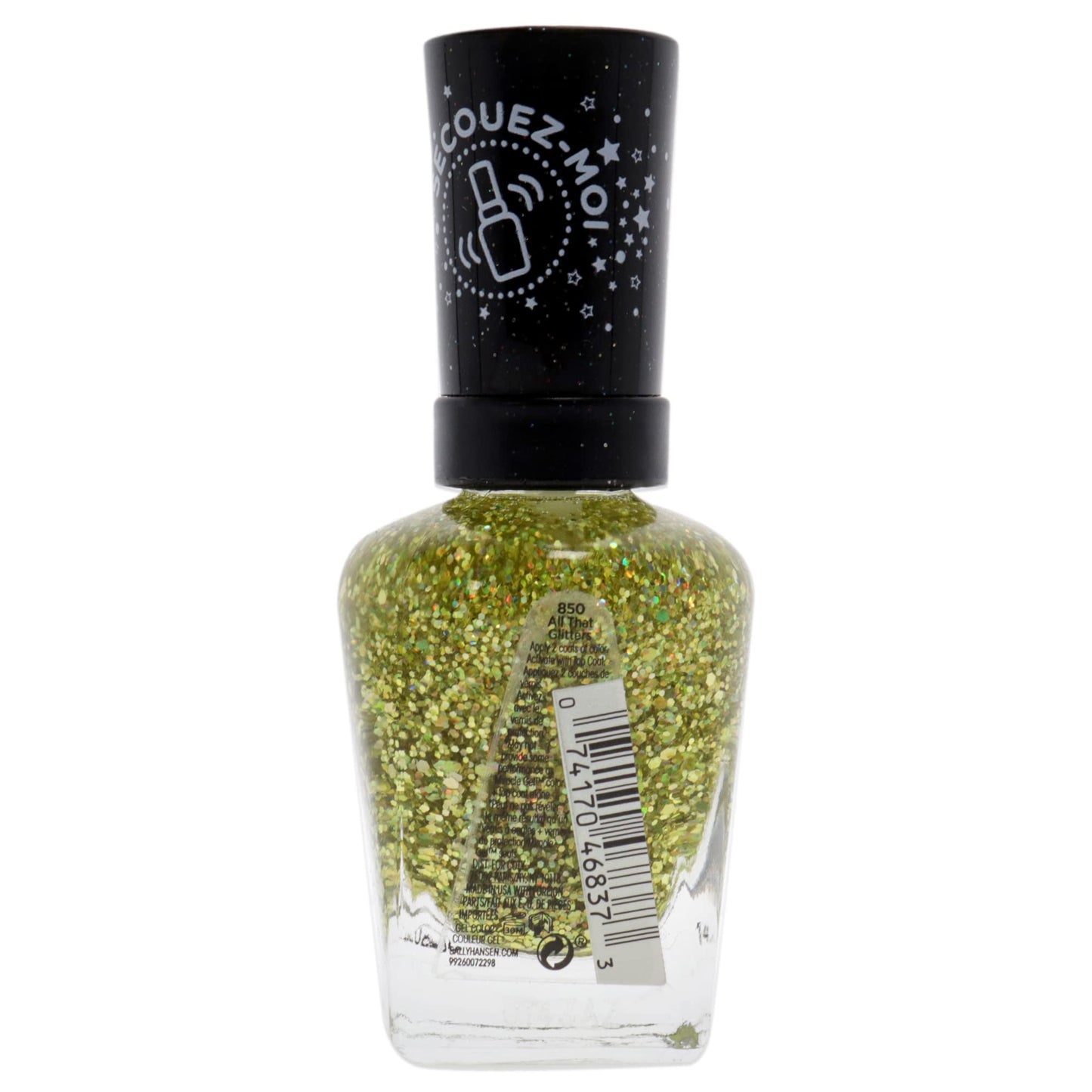 Sally Hansen Miracle Gel Nail Color, All That Glitters, 0.5 Fl Oz