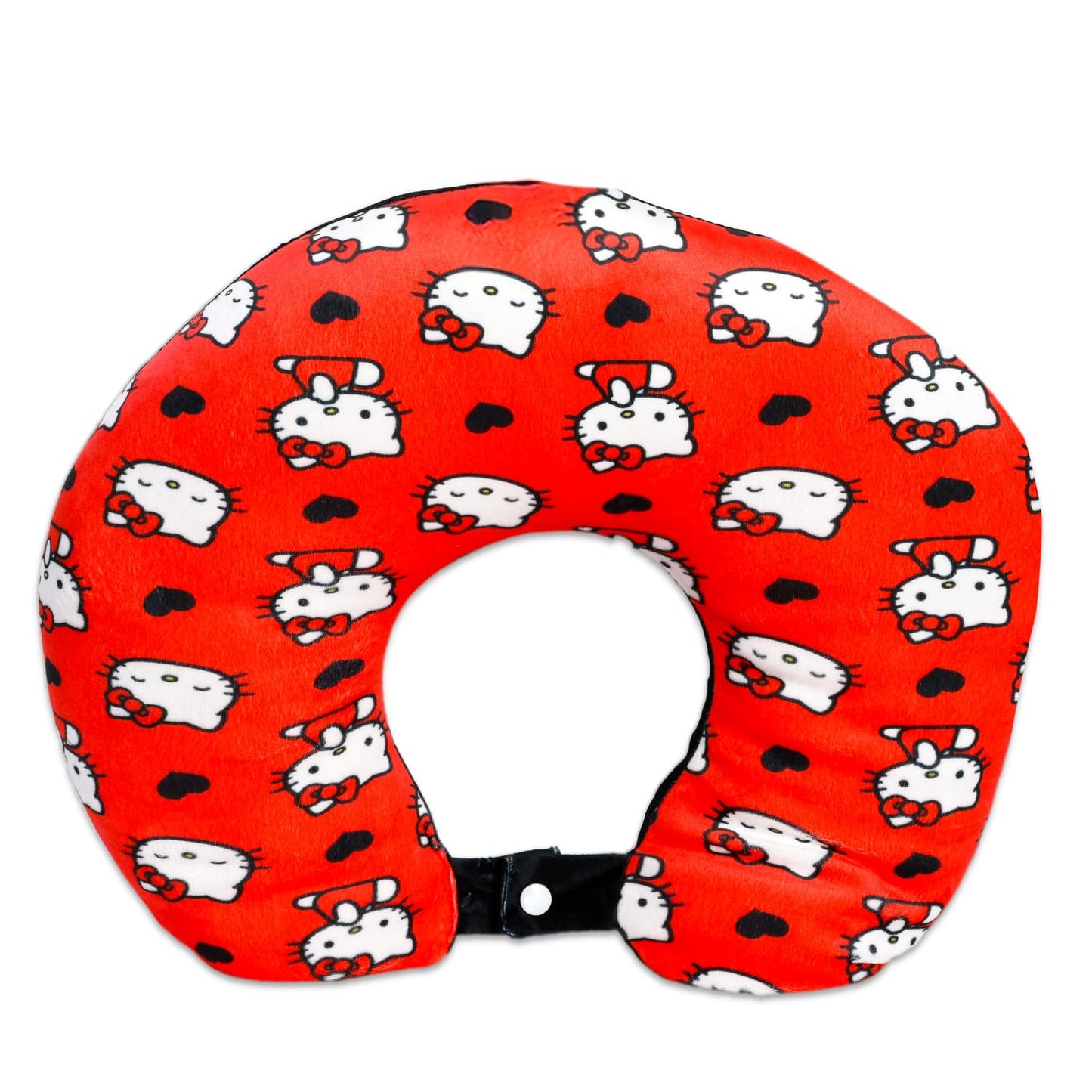 SANRIO Hello Kitty Travel Blanket and Pillow Set for Girls Bundle with Blanket, Pillow, Stickers, More | Hello Kitty Travel Accessories for Kids,…