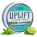 Uplift Provisions Company Styling Compound - Hair Clay Pomade with a Natural, Matte Finish and Medium Hold - Versatile Styling Clay for Men or Women 3