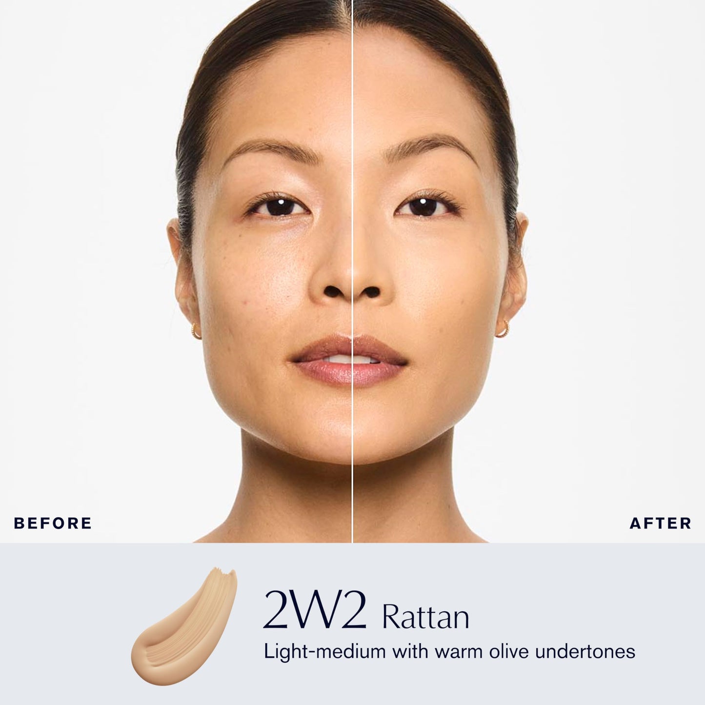 Estée Lauder Double Wear Stay-in-Place Foundation Makeup | 36-Hour Long-Wear Matte Foundation, 1 Fl Oz, 2W2 Rattan