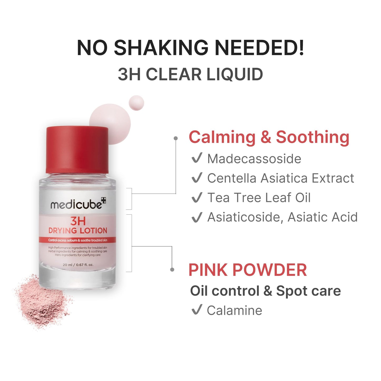 medicube 3H Overnight Drying Lotion for Targeted Spot Care Beauty and Personal Care medicube
