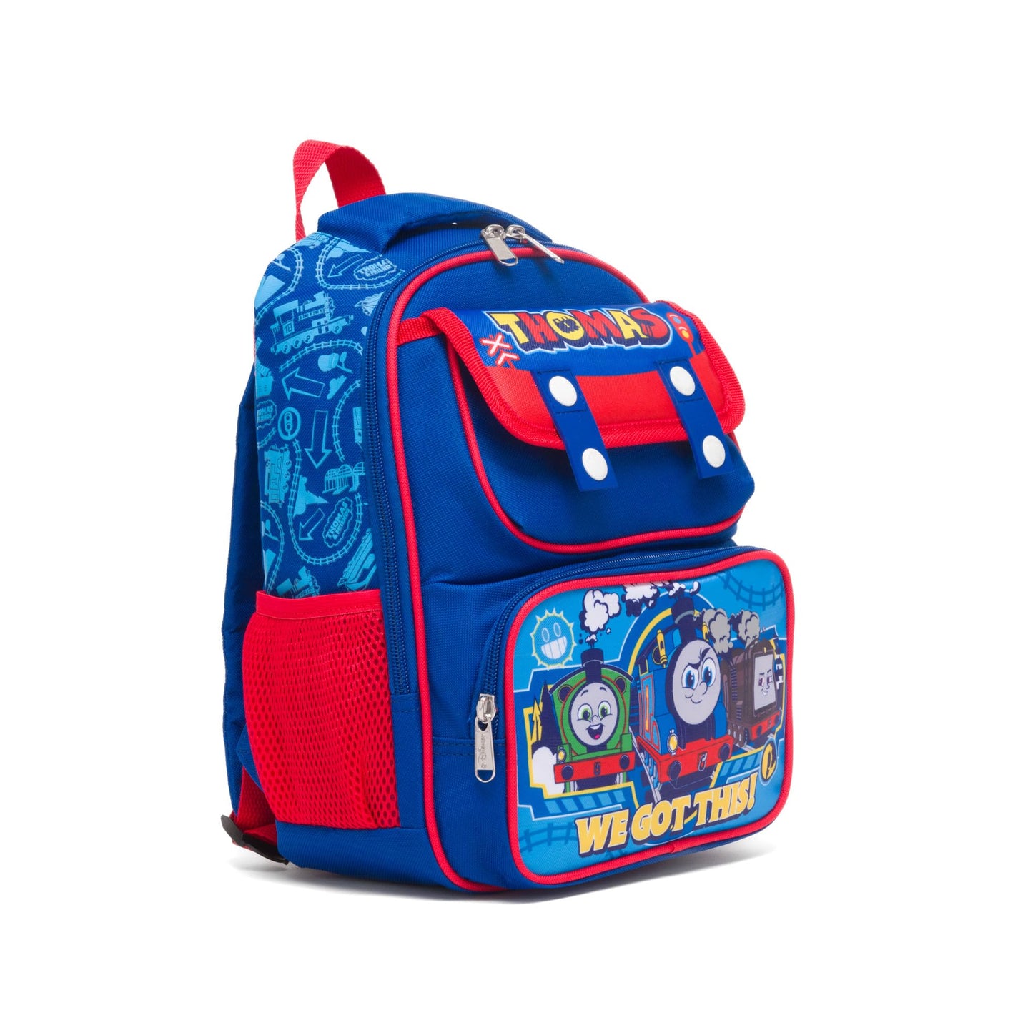 Ruz - Thomas and Friends 12 Inch Pre-School backpack with Padded Back and Adjustable Straps