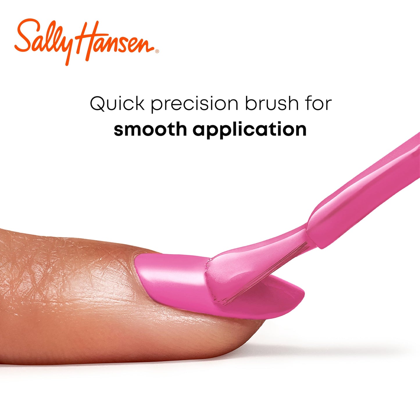 Sally Hansen Miracle Gel™, Rain-Glow, Long Lasting, Gel-Like Formula, No UV Lamp Needed, Pink Nail Polish