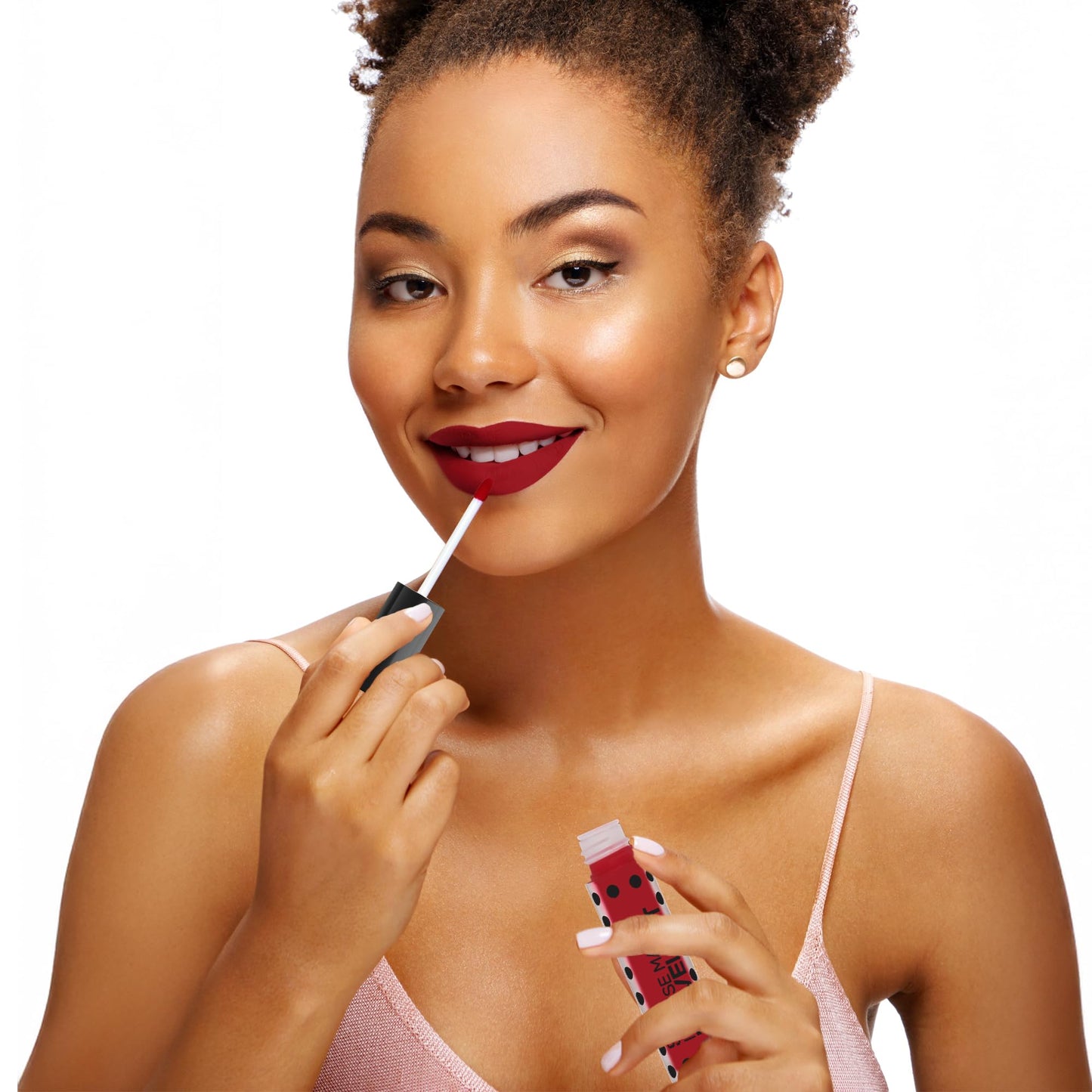 Sacha Cosmetics Intense Matte Lip Velvet Liquid Lipstick, Long-Lasting Velvet Matte Finish, 0.2 fl.oz Fatal Attraction