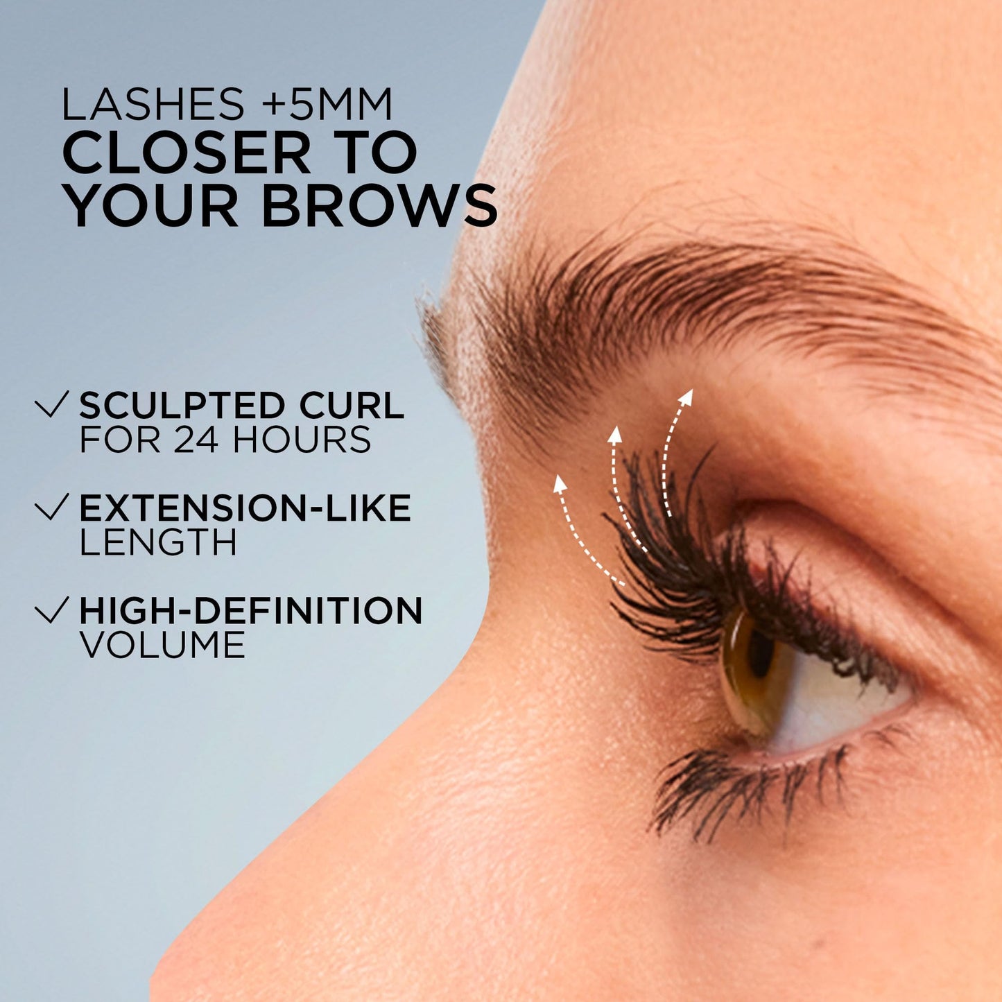 L'Oreal Paris Extensionist Waterproof Mascara, Lengthening, Volumizing, and Curling Formula For a Lash Extension Eye Makeup Look, Waterproof Black Beauty and Personal Care L'Oreal Paris