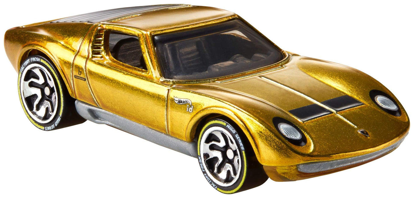 Hot Wheels id '71 Lamborghini Miura P400 SV (Factory Fresh), Multicolor