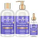 SheaMoisture Anti-Dandruff Shampoo & Conditioner + Scalp Repair & Hydrate Serum with Niacinamide, Shea Butter, 3% Salicylic Acid for Flakes & Itchy