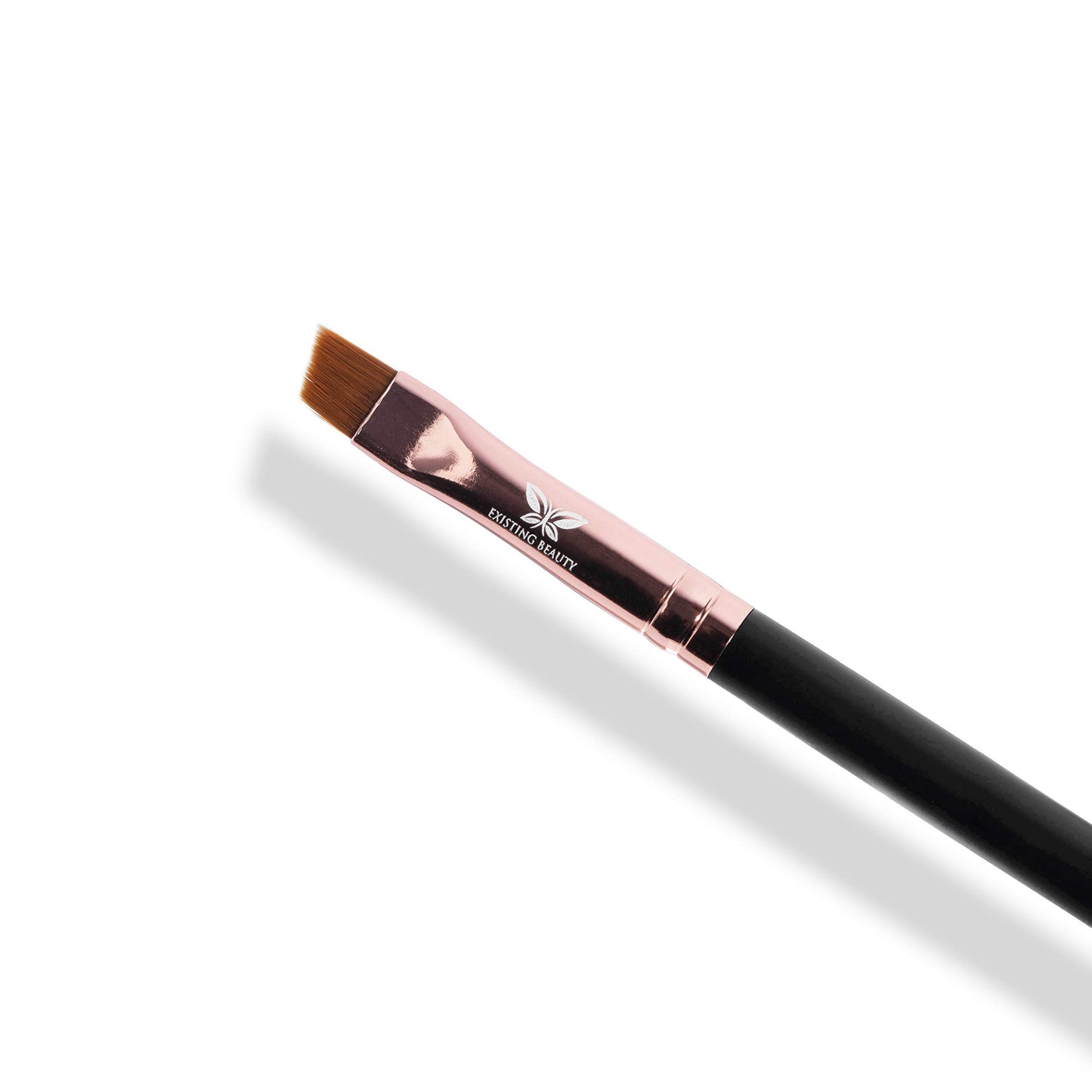 Dual-Ended Eyebrow & Lash Tint Brush - Angled Tip with Spoolie Comb for Henna by Existing Beauty