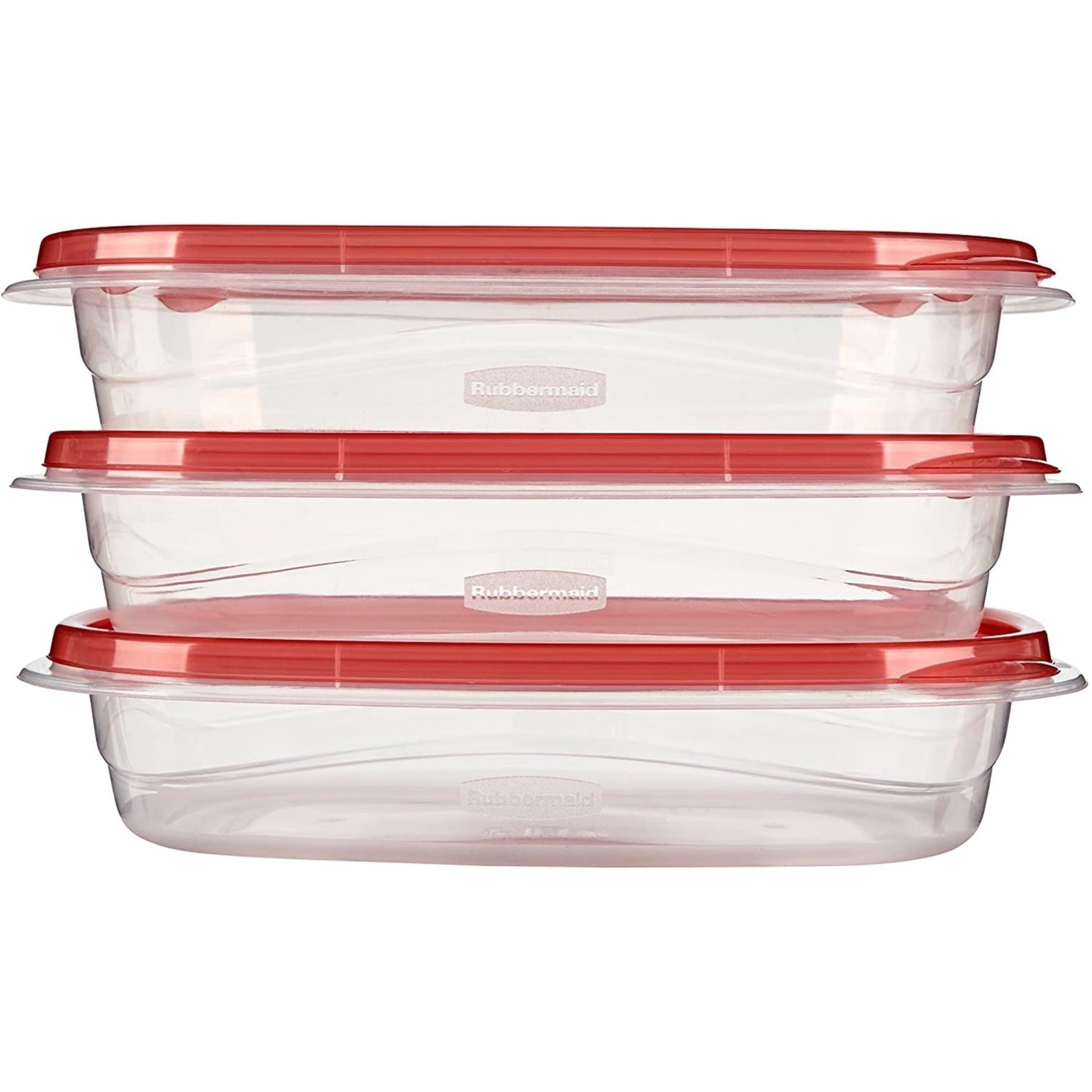 Rubbermaid 7f55retchil Takealongs Food Storage Rectangle Containers, 4 Cup Capacity