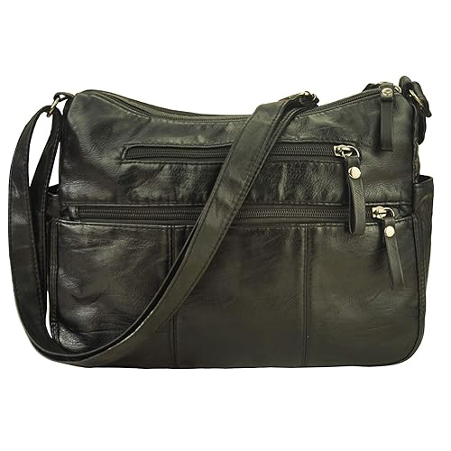 VOLGANIK ROCK Purses for Women Soft PU Leather Shoulder Bag Ladies Crossbody Purse and handbags Lightweight Pocketbook