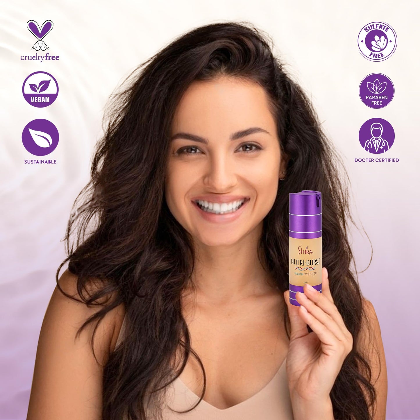 Shira Nutriburst Youth Booster Serums-30ml For Skin Care With Vitamin E, Hyaluronic Acid For Damaged Skin And Skin Toner, Resurfacing Retinol Serum