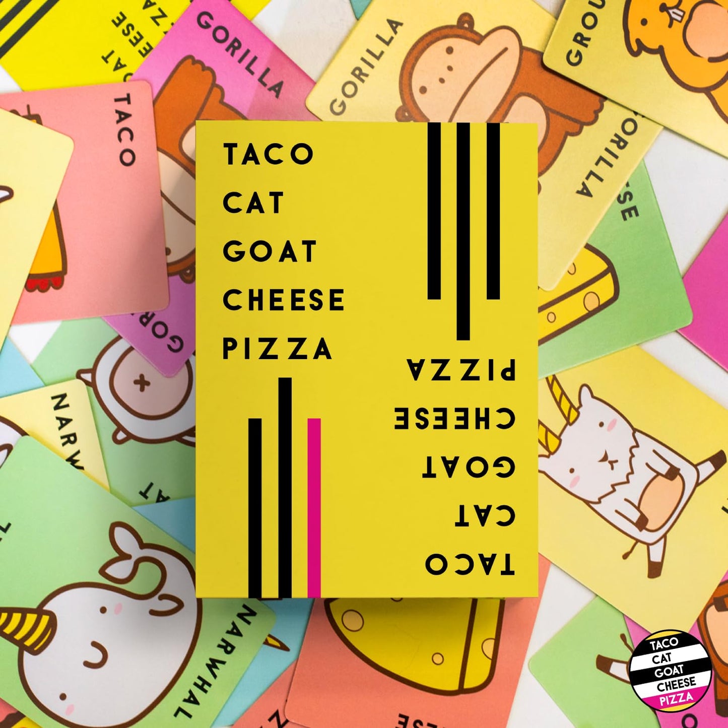Taco Cat Goat Cheese Pizza Card Game - Wildly Entertaining & Easy To Learn - Great for Adults, Teens, Kids and Families - Card Games and Board Games…
