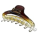 Camila Paris CP2381 French Hair Clip for Women, Small Narrow, Cristal, Girls Hair Claw Clips Jaw Fashion Durable and Styling Hair Accessories