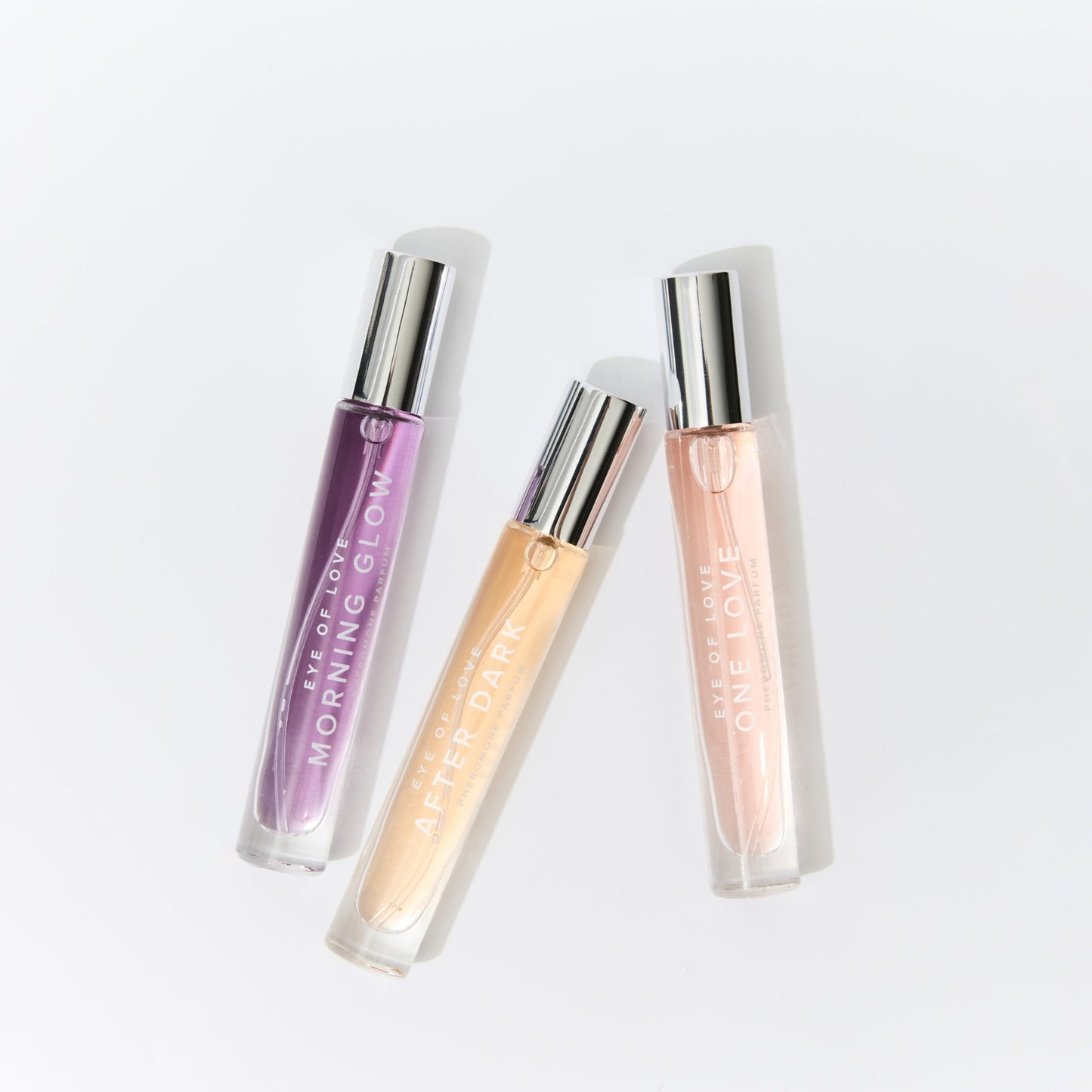 Eye Of Love Pheromone Parfum Set - Morning Glow, One Love, After Dark to Attract him- 30ml