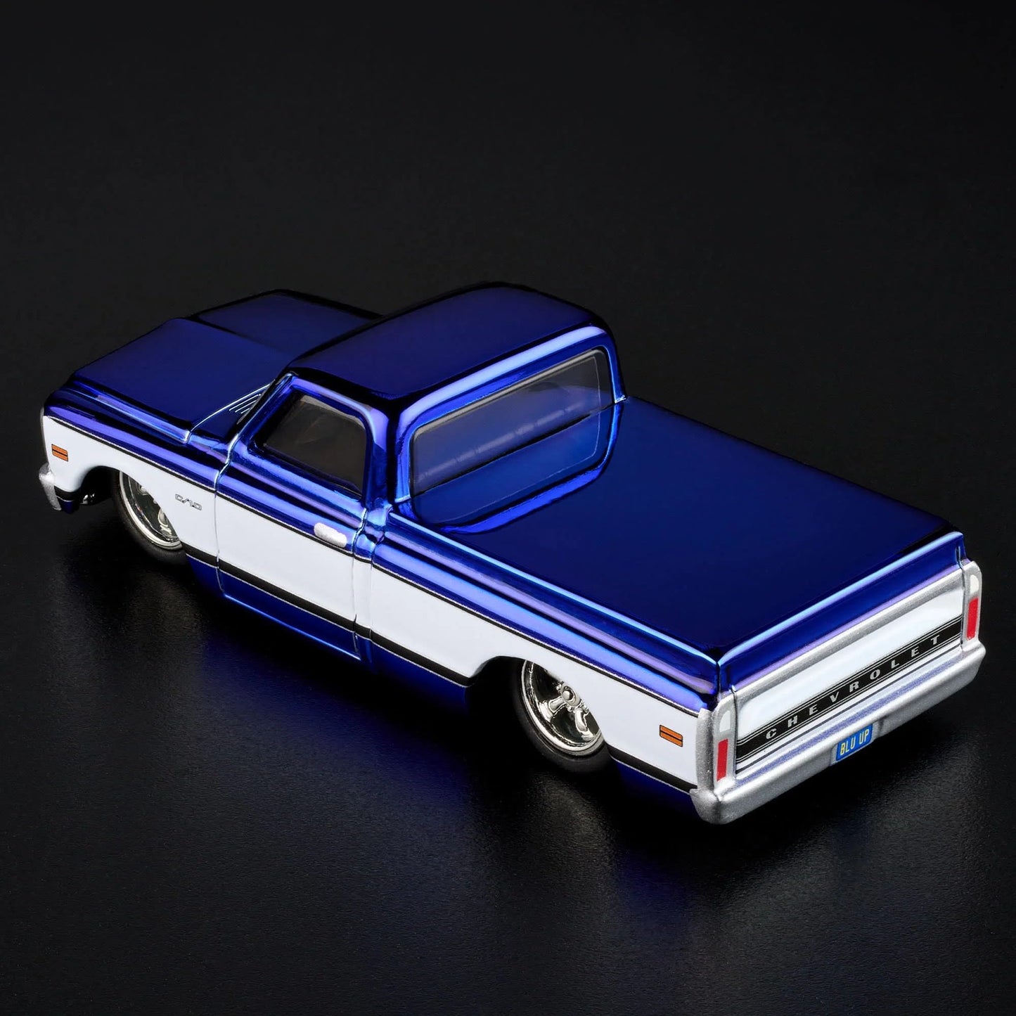 Hot Wheels 1969 Chevy C-10 Navy Blue Collectors RLC Exclusive