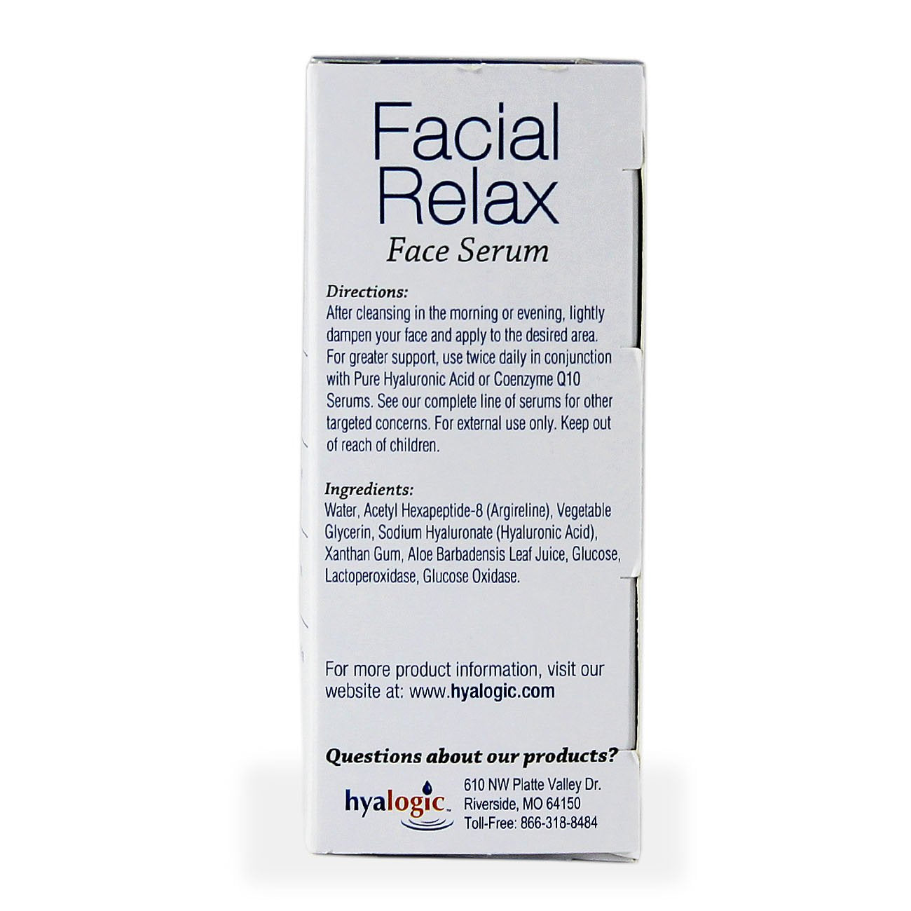 Hyalogic Episilk Facial Relax Serum, 0.47 Ounce